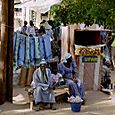 Dans le rue, le boulanger