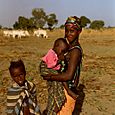 Femme avec enfants