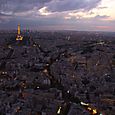 Paris vue du ciel