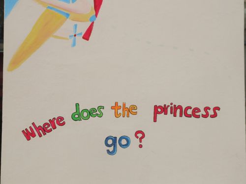 Where does the princess go ?