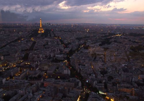 Paris vue du ciel